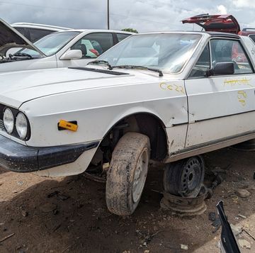 1979 lancia zagato in colorado wrecking yard
