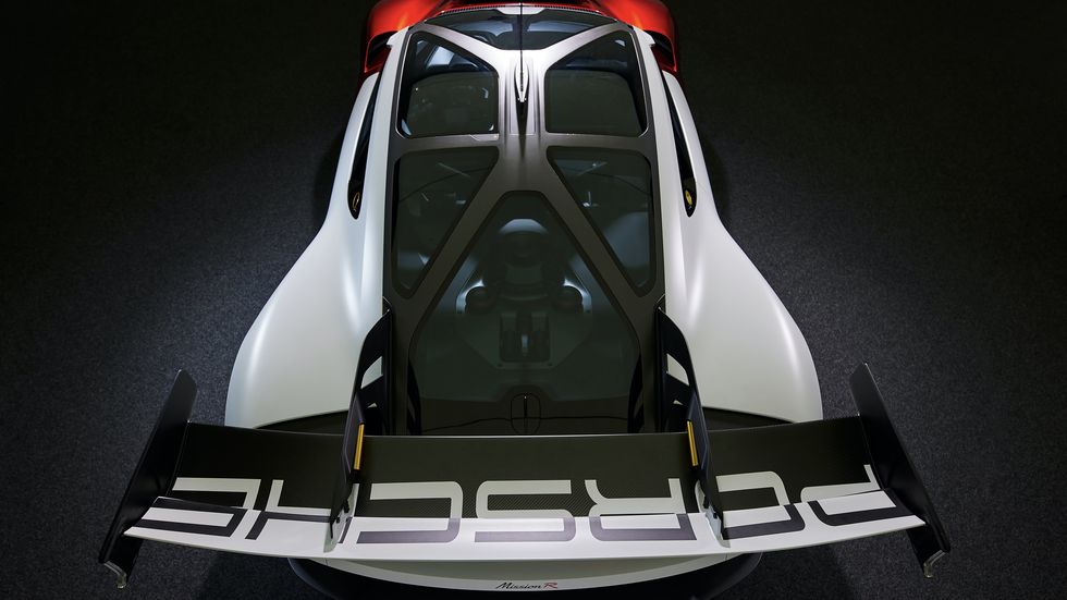 porsche mission r concept race car