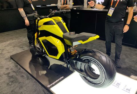 verge electric motorcycle