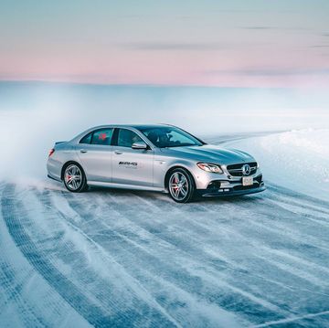 amg's winter driving academy transforms canada's frozen lake winnipeg into the white hell, a 53 mile ice track where drift happy souls can learn to pilot high performance mercedes amg machines in a low traction and low temperature environment